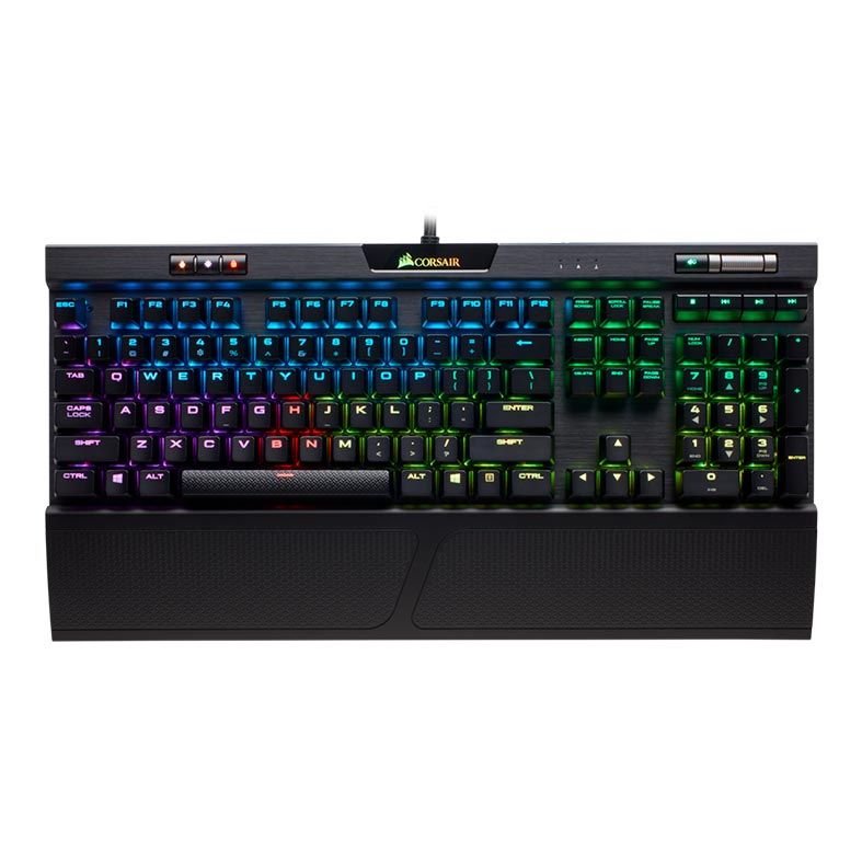 Teclado Mecanico Corsair K70 MK.2 RGB Switch Cherry Red ABNT2, CH-9109010-BR