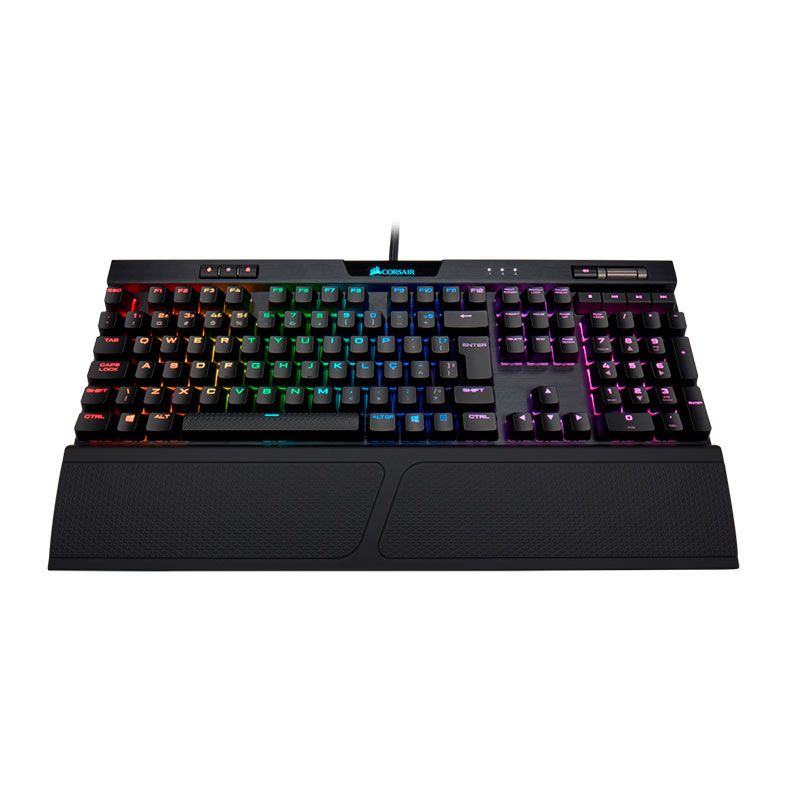 Teclado Mecanico Corsair K70 RGB MK.2 Switch Cherry MX Blue, CH-9109011-BR