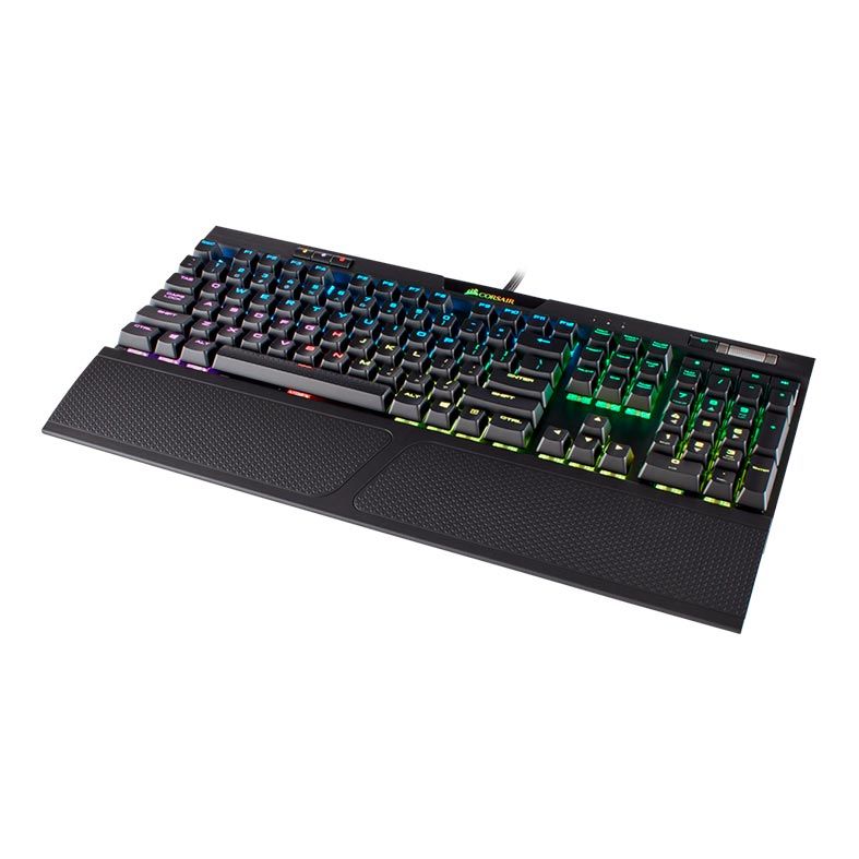 Teclado Mecanico Corsair K70 RGB MK.2 RapidFire Switch Cherry MX Speed US, CH-9109014-NA