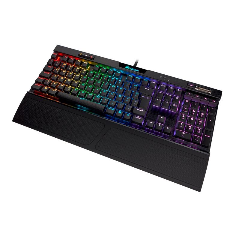 Teclado Mecanico Corsair K70 RGB MK.2 Low Profile Switch Cherry MX Speed ABNT2, CH-9109018-BR