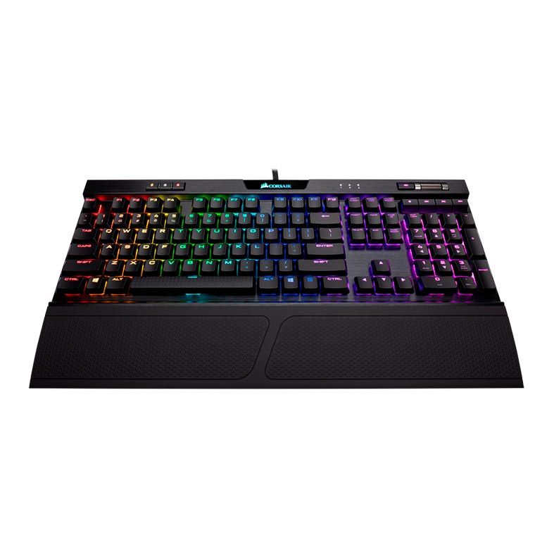 Teclado Mecanico Corsair K70 MK.2 Low Profile RGB Switch Cherry MX Speed US, CH-9109018-NA