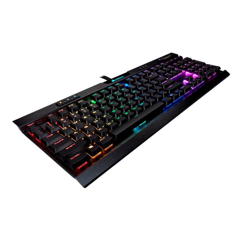 Teclado Mecanico Corsair K70 MK.2 Low Profile RGB Switch Cherry MX Speed US, CH-9109018-NA