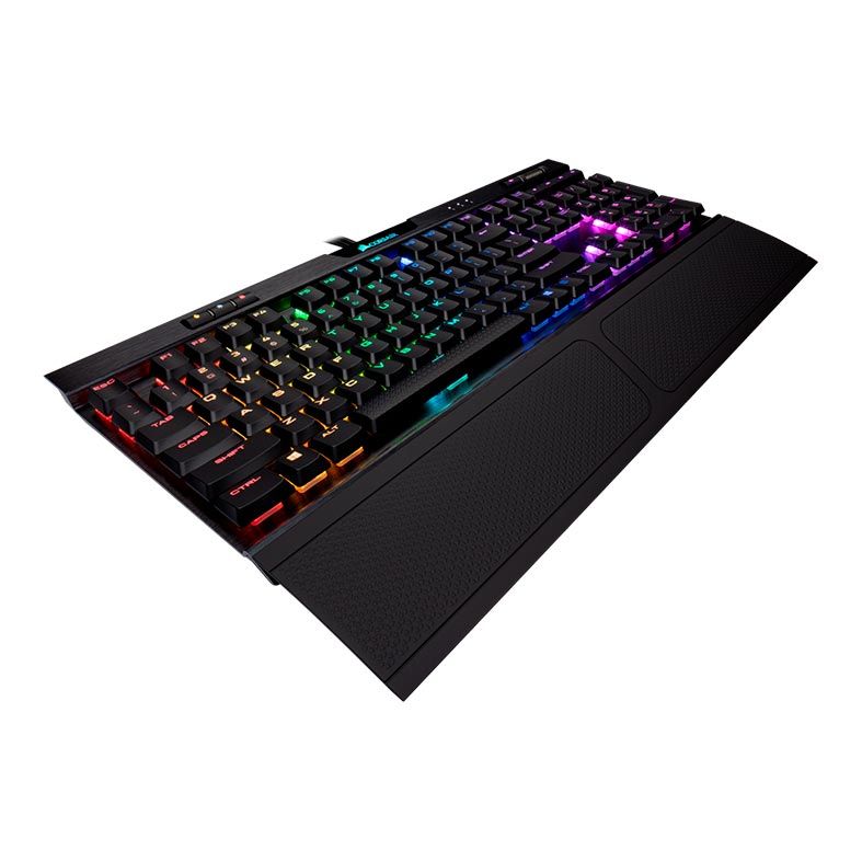 Teclado Mecanico Corsair K70 MK.2 Low Profile RGB Switch Cherry MX Speed US, CH-9109018-NA