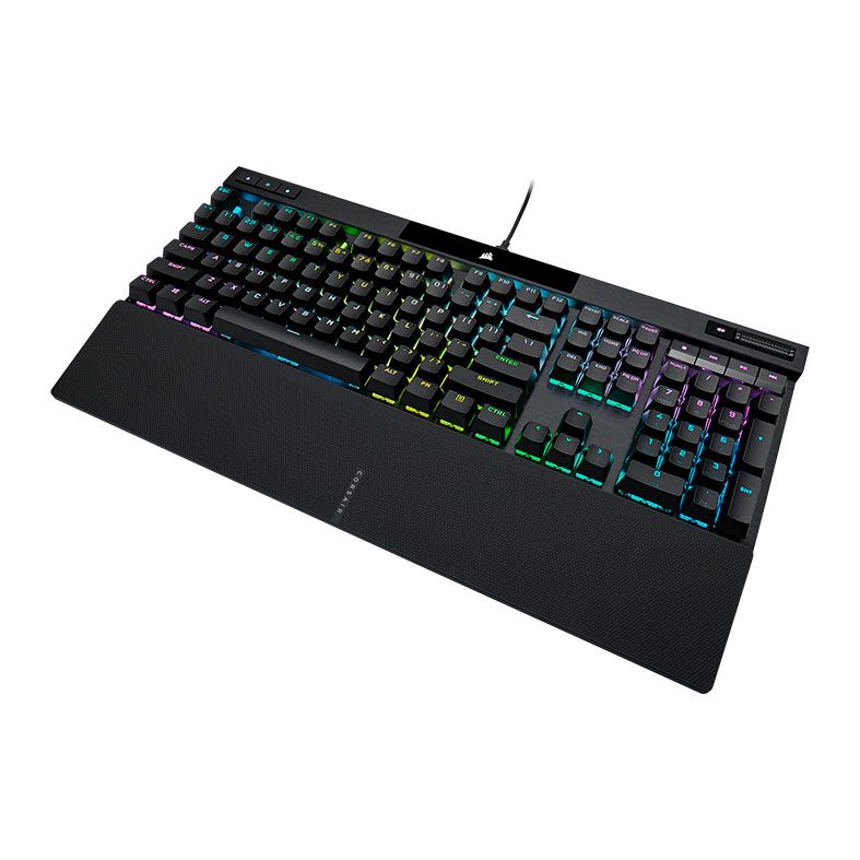 Teclado Optico-Mecanico Corsair K70 PRO RGB, Switch Corsair OPX, Preto, CH-910941A-NA