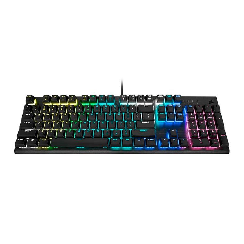 Teclado Mecânico Corsair K60 RGB Pro Switch Cherry Viola, CH-910D019-BR