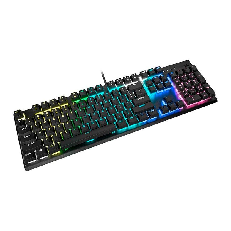 Teclado Mecânico Corsair K60 RGB Pro Switch Cherry Viola, CH-910D019-BR
