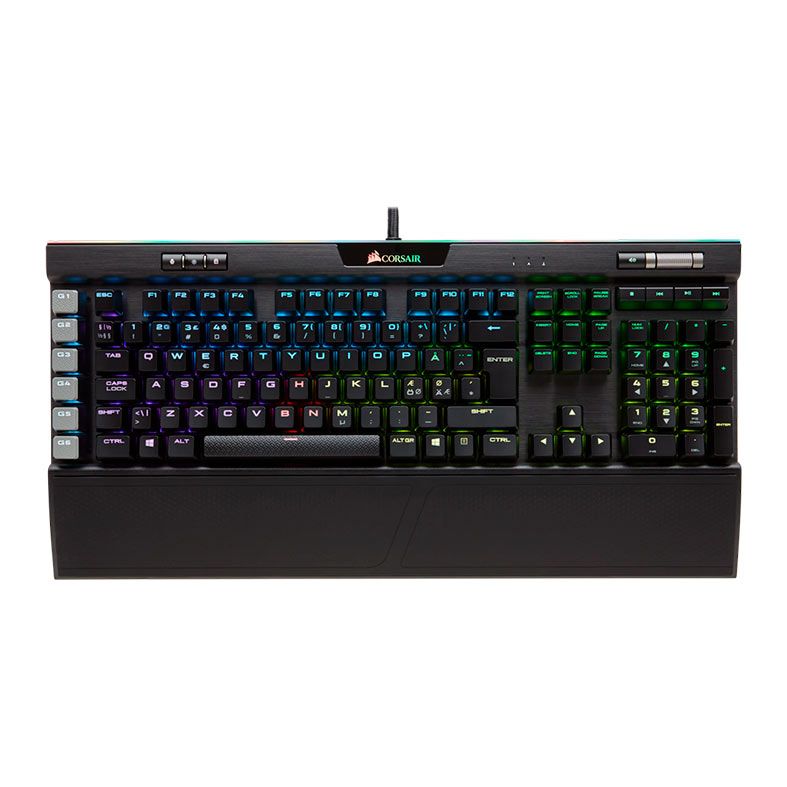 Teclado Mecânico Corsair K95 Platinum RGB Switch Cherry MX Speed ABNT2, CH-9127014-BR
