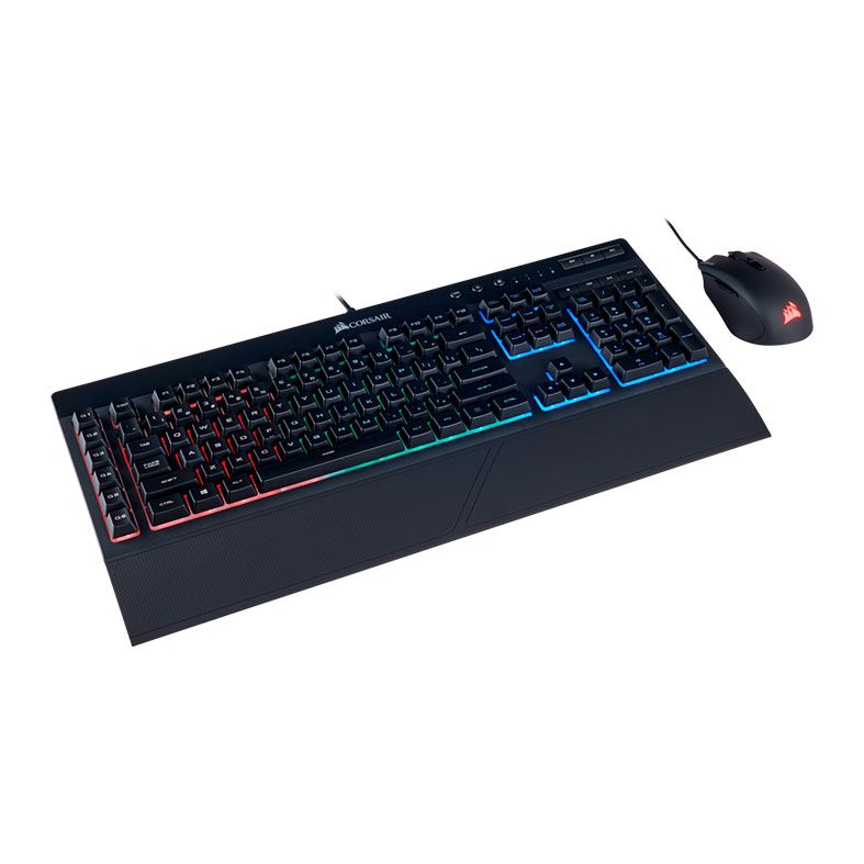Kit Teclado Mouse Corsair K55 + Harpoon RGB, CH-9206115-BR
