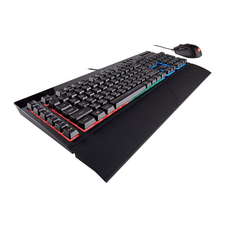 Kit Teclado Mouse Corsair K55 + Harpoon RGB, CH-9206115-BR