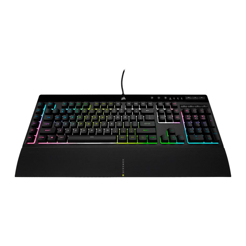 Teclado Gamer Corsair K55 Pro XT, RGB, Switch Rubber Dome, Preto, CH-9226715-NA