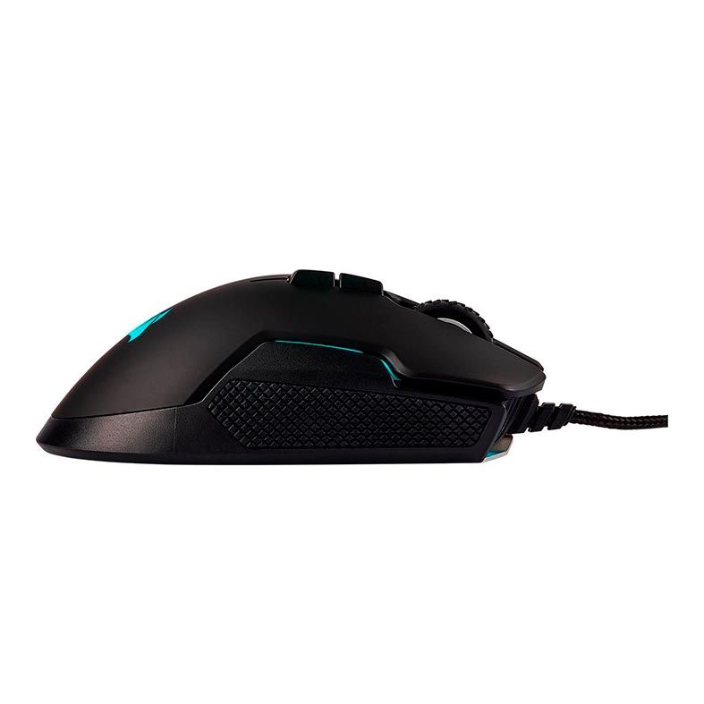 Mouse Gamer Corsair Glaive RGB Pro 18000DPI 7 Botoes Preto/Aluminium, CH-9302311-NA