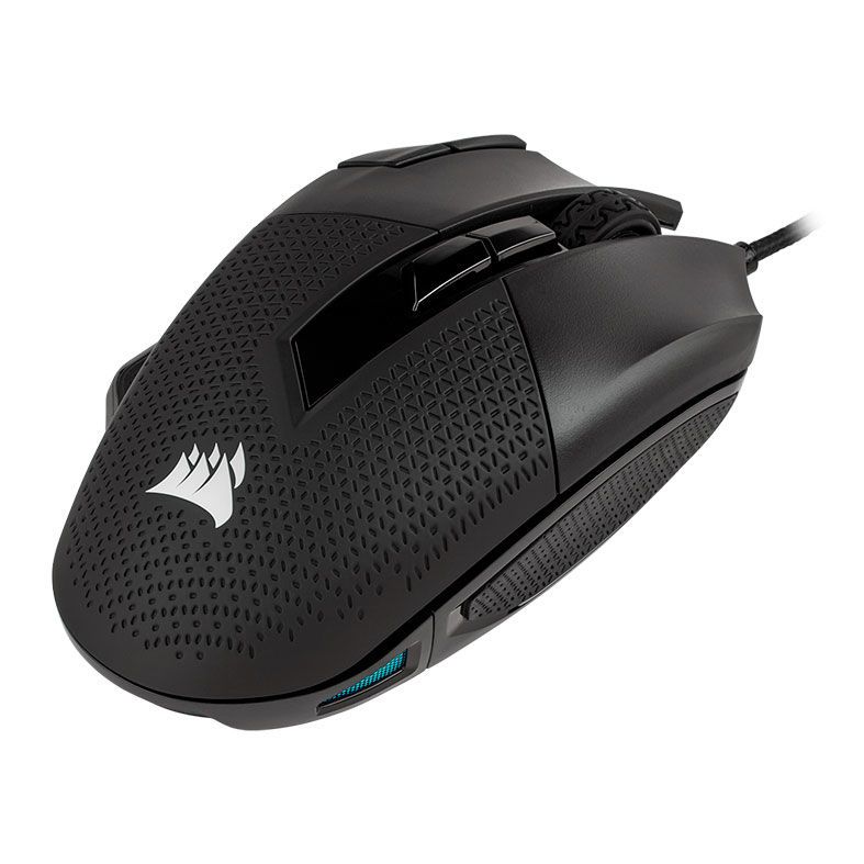 Mouse Corsair Nightsword RGB, 18000DPI, 8 Botoes, Preto, CH-9306011-NA