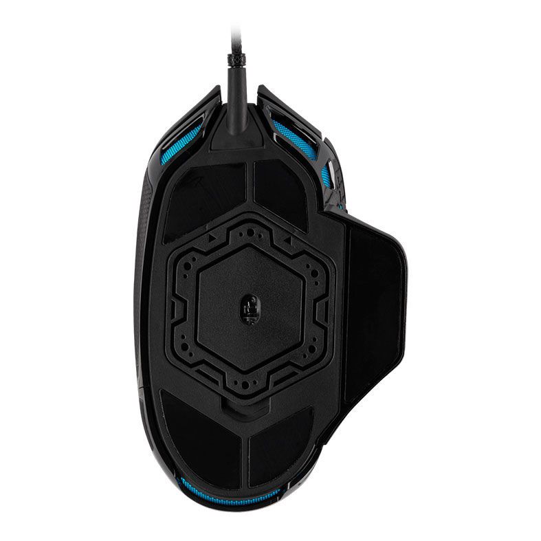Mouse Corsair Nightsword RGB, 18000DPI, 8 Botoes, Preto, CH-9306011-NA