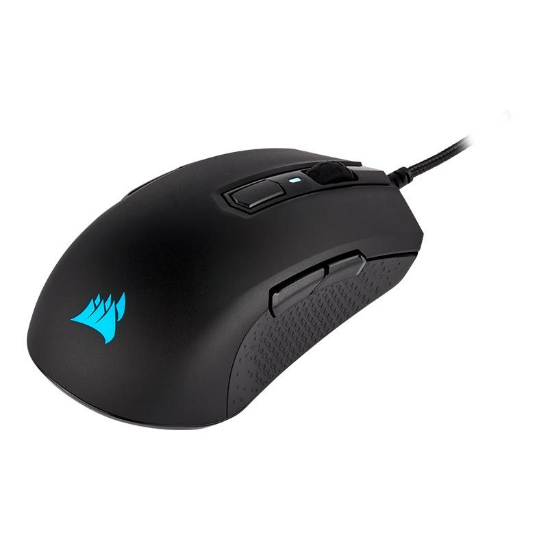 Mouse Gamer Corsair M55 RGB Pro 12400DPI 8 Botoes Preto, CH-9308011-NA