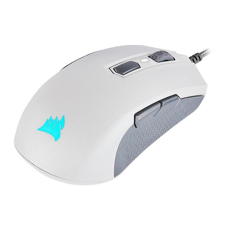 Mouse Gamer Corsair M55 RGB Pro 12400DPI Branco, CH-9308111-NA