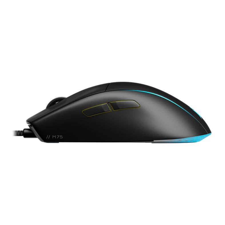 Mouse Corsair M75, 26000DPI, 6 Botoes, Preto, CH-930D010-NA