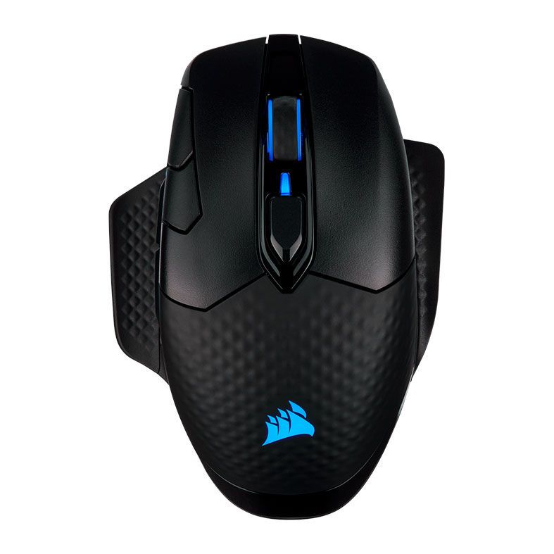 Mouse Corsair Dark Core RGB Pro SE, Wireless, 18000DPI, 8 Botoes, Preto, CH-9315511-NA