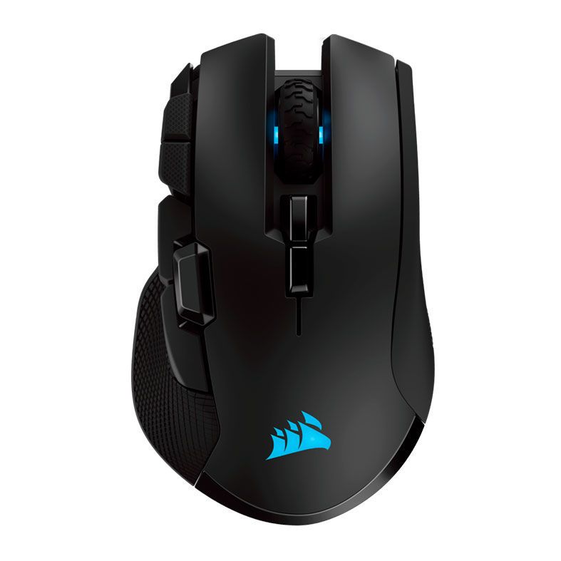 Mouse Corsair Ironclaw RGB Wireless 18000DPI 10 Botoes Preto, CH-9317011