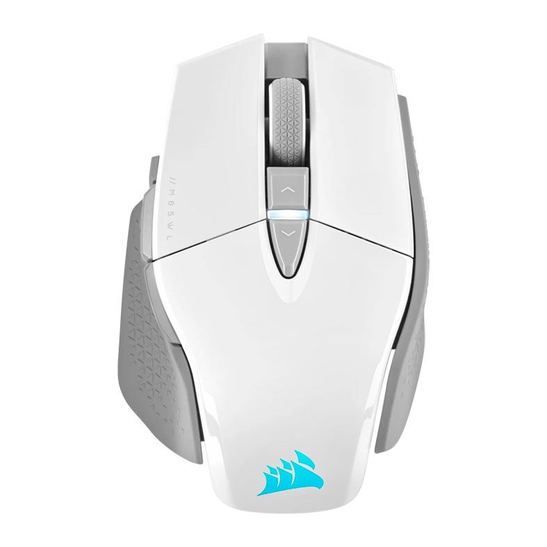 Mouse Gamer Corsair M65 Ultra, RGB, Wireless, 26000DPI, 8 Botoes, Branco, CH-9319511-NA2