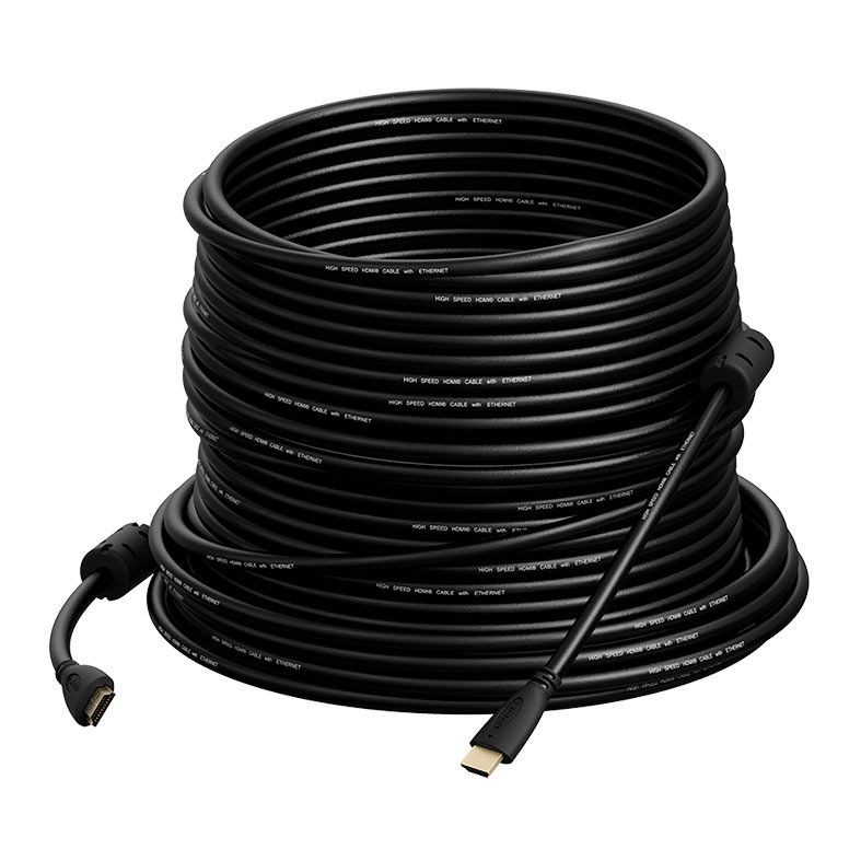 Cabo HDMI 2.0 Intelbras CHF 2020, 4K Ultra HD, 60Hz, 20m, Preto, CHF-2020