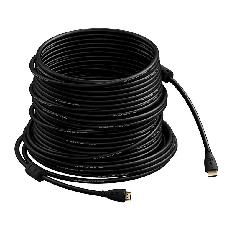 Cabo HDMI 2.0 Intelbras CHF 2020, 4K Ultra HD, 60Hz, 20m, Preto, CHF-2020