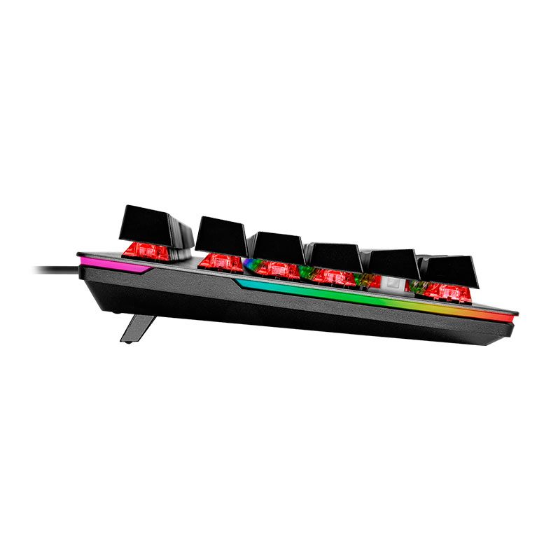 Teclado Mecanico Gamer Cooler Master CK352, RGB, Switch Vermelho, Cinza e Preto, CK-352-GKMR1-US