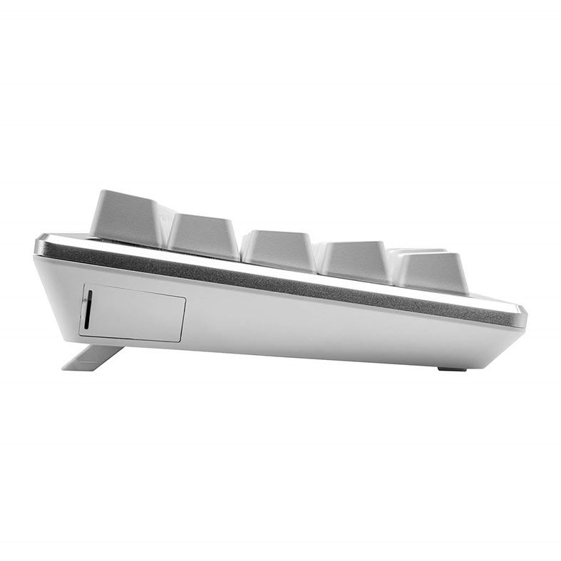 Teclado Gamer Cooler Master CK721, Wireless, RGB, 65%, Switch Vermelho, Branco, CK-721-SKTR1-US