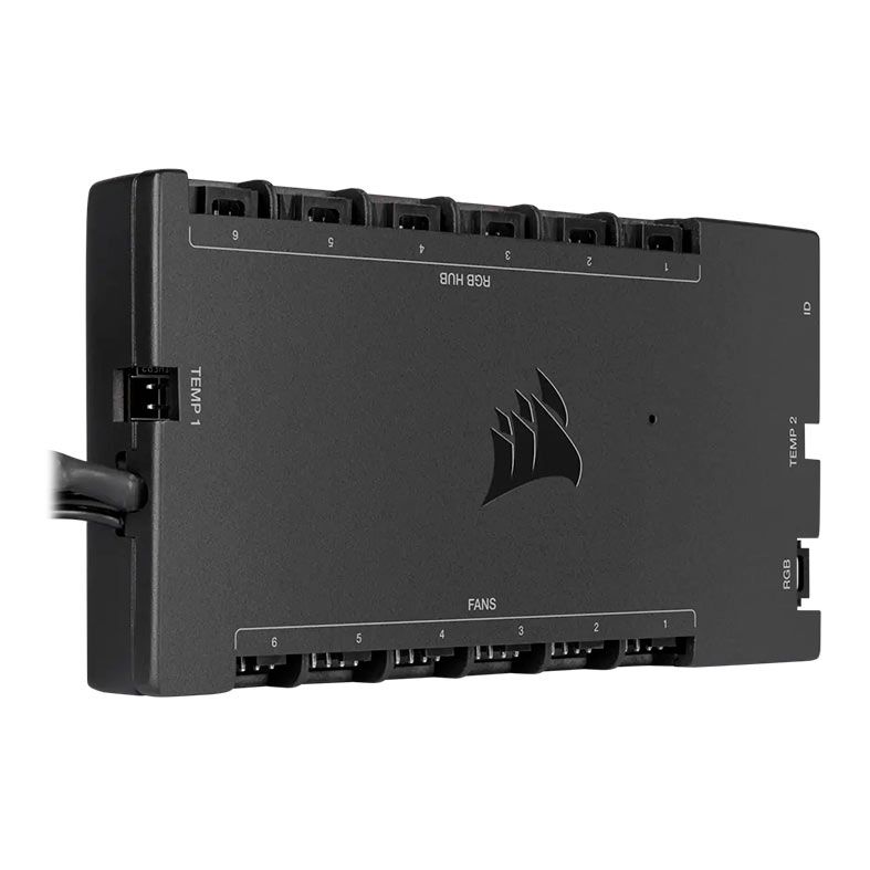 Controlador Corsair ICUE Commander Core XT, Preto, CL-9011112-WW