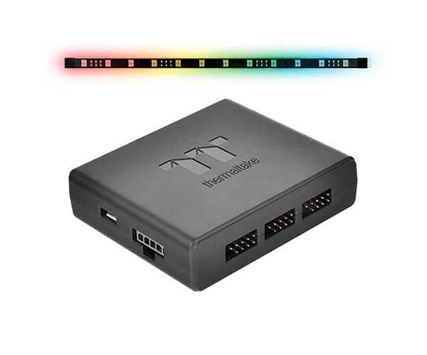 Fita De LED Thermaltake Pacific Lumi Plus RGB Com Controlador, CL-O014-PL00SW-A
