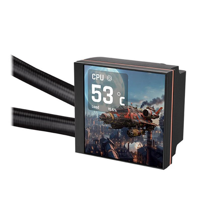 Water Cooler Thermaltake MAGFloe 420 Ultra ARGB Sync AIO, 420mm, Preto, CL-W451-PL14SW-A