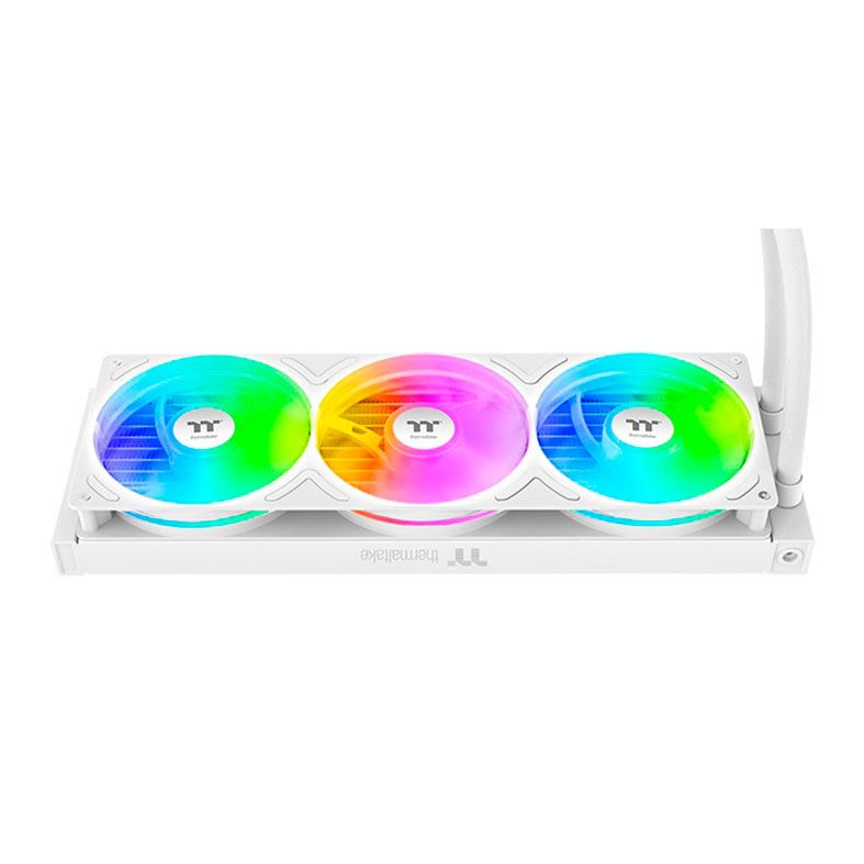 Water Cooler Thermaltake TH360 V3 Ultra, ARGB, 360mm, Branco, CL-W476-PL12SW-A