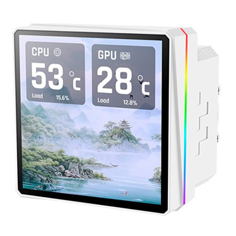 Water Cooler Thermaltake TH360 V3 Ultra, ARGB, 360mm, Branco, CL-W476-PL12SW-A