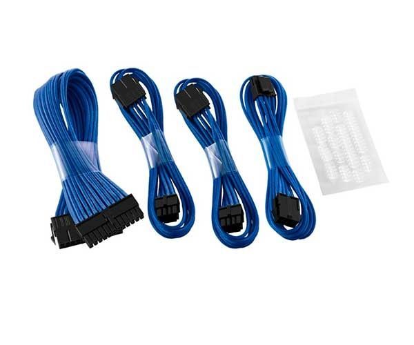 Kit de Cabos Extensores CableMod Basic Dual 6 + 2 Azul, CM-CAB-BKIT-D62KB-R