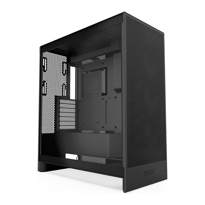 Gabinete Gamer NZXT H7 Flow, Mid-Tower, Lateral de Vidro, Com 3 Fans, Preto, CM-H72FB-01