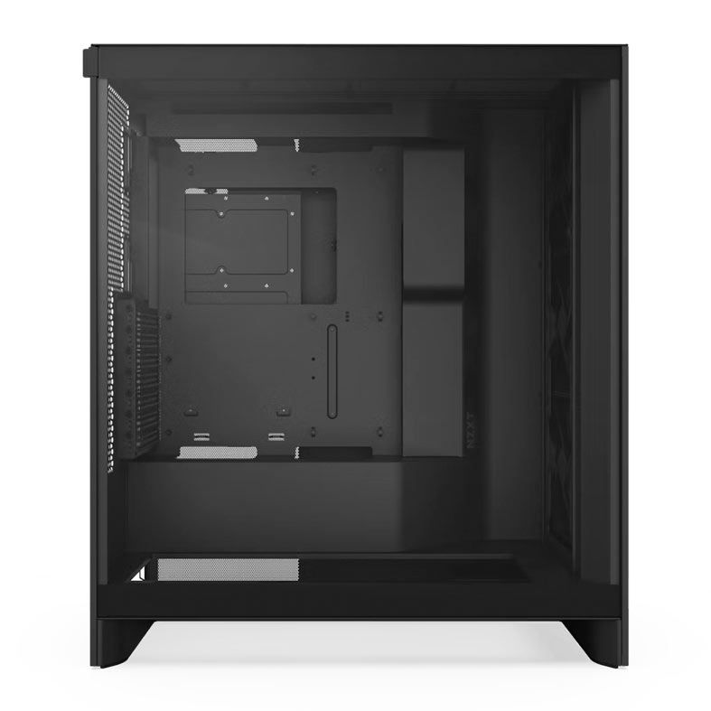 Gabinete Gamer NZXT H7 Flow, Mid-Tower, Lateral de Vidro, Com 3 Fans, Preto, CM-H72FB-01