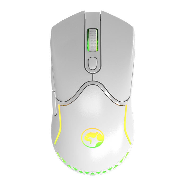 Combo Gamer Marvo Loot 30 3x1, Led, Teclado Membrana, Mouse 7200DPI, Mousepad Medio, CM310-WH-EN