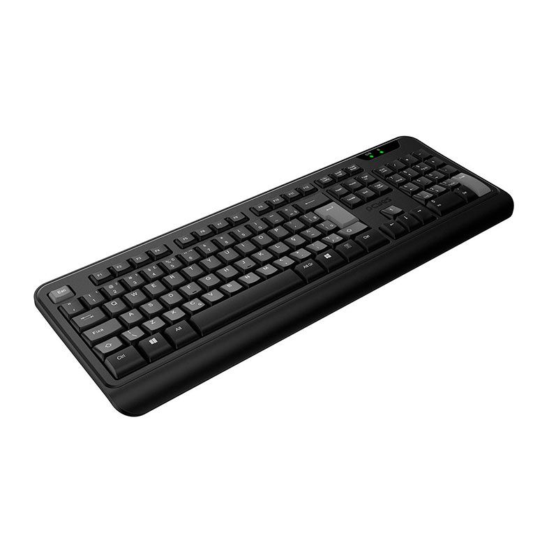 Teclado PCYes Comfort, ABNT2, Wireless, Preto, CMFBKW