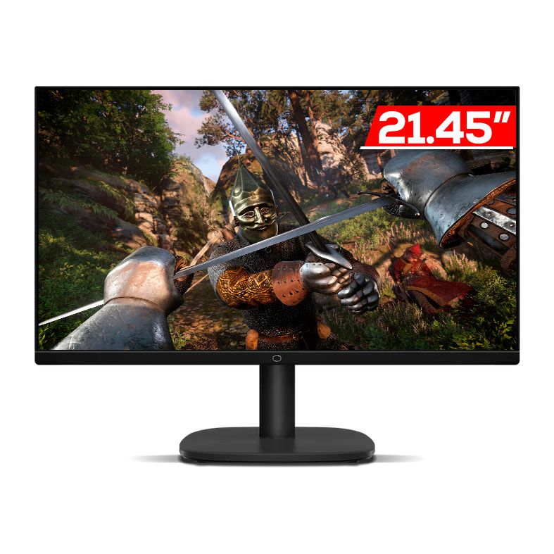 Monitor Gamer Cooler Master GA22FC, 21.45 Pol, VA, FHD, 1ms, 100Hz, Adaptive Sync, HDMI/VGA, CMI-GA22FC-BR