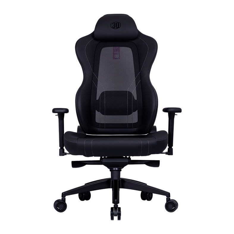 Cadeira Gamer Cooler Master Hybrid 1 Ergo 30TH Anniversary Edition, Preto, CMI-GCHYB1-BK30TH