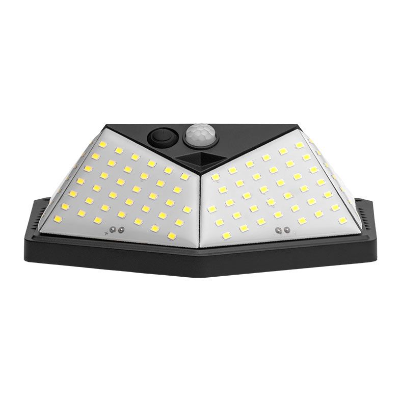 Arandela Solar Canmei, 20W, LED, Com Sensor, Preto, CMJ-ASL20-BL01