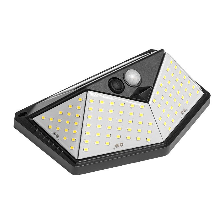 Arandela Solar Canmei, 20W, LED, Com Sensor, Preto, CMJ-ASL20-BL01