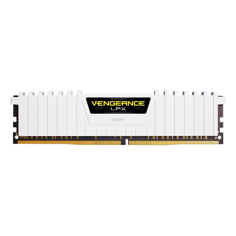 Memoria Corsair Vengeance LPX 16GB (2x8) DDR4 3000MHz C16 Branca, CMK16GX4M2D3000C16W