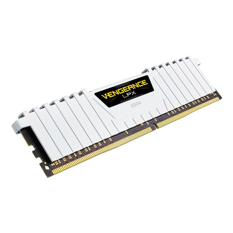 Memoria Corsair Vengeance LPX 16GB (2x8) DDR4 3000MHz C16 Branca, CMK16GX4M2D3000C16W