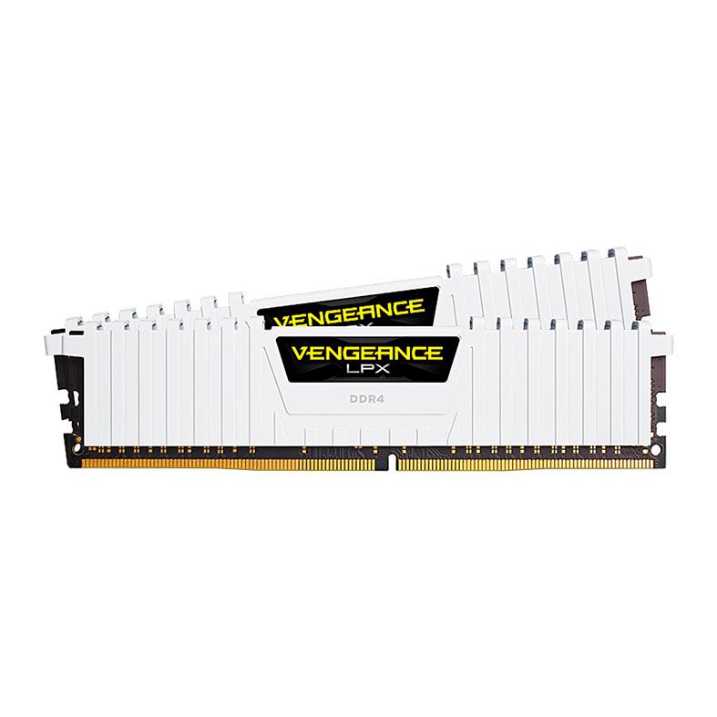 Memoria Corsair Vengeance LPX, 16GB (2x8GB), DDR4, 3200MHz, C16, Branca, CMK16GX4M2E3200C16W