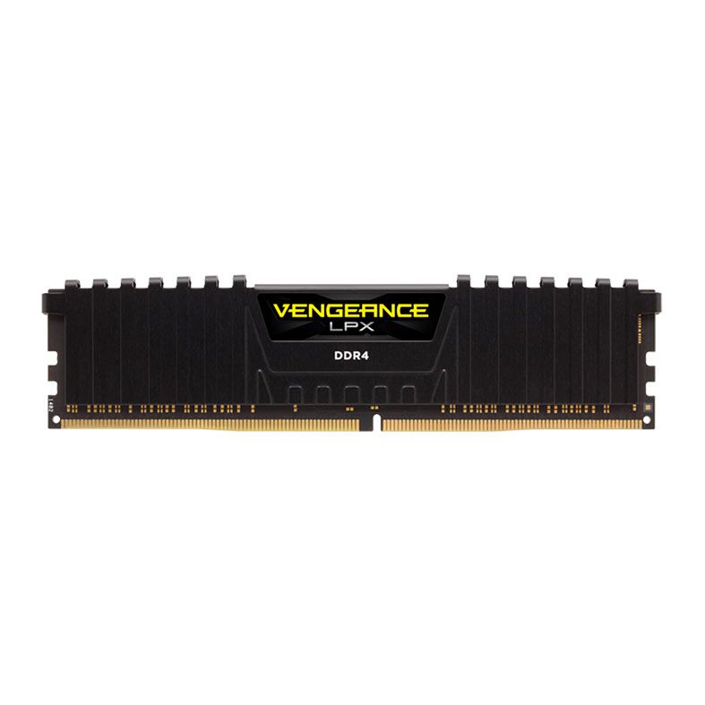 Memoria Corsair Vengeance LPX, 16GB (4x4GB), DDR4, 2666MHz, C16, Preta, CMK16GX4M4A2666C16