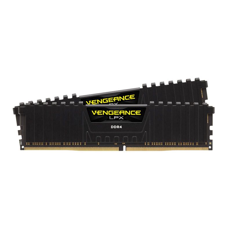 Memoria Corsair Vengeance LPX, 32GB (2x16GB), DDR4, 2400MHz, C16, Preto, CMK32GX4M2A2400C16