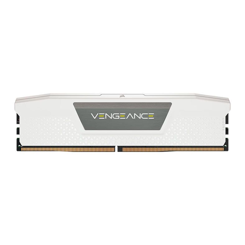 Memoria Corsair Vengeance, 32GB (2x16GB), DDR5, 6000MHz, C30, Branco, CMK32GX5M2B6000Z30W