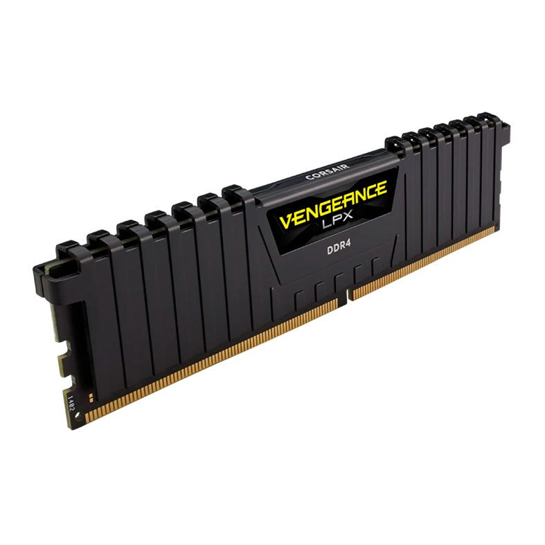 Memoria Corsair Vengeance LPX, 64GB (2x32GB), DDR4, 2666MHz, C16, Preto, CMK64GX4M2A2666C16