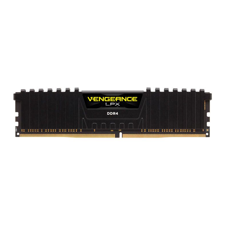 Memoria Corsair Vengeance LPX 8GB (1x8) DDR4 2666MHz C16 Preta, CMK8GX4M1A2666C16