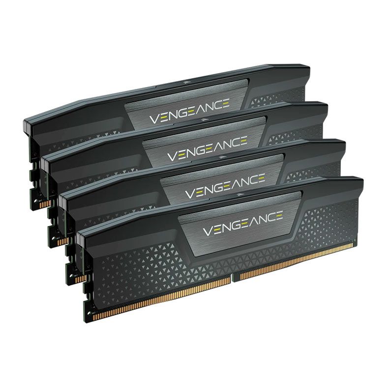 Memoria Corsair Vengeance, 96GB (4x24GB), DDR5, 7000MHz, C36, Prata, CMKC96GX5M4X7000C36